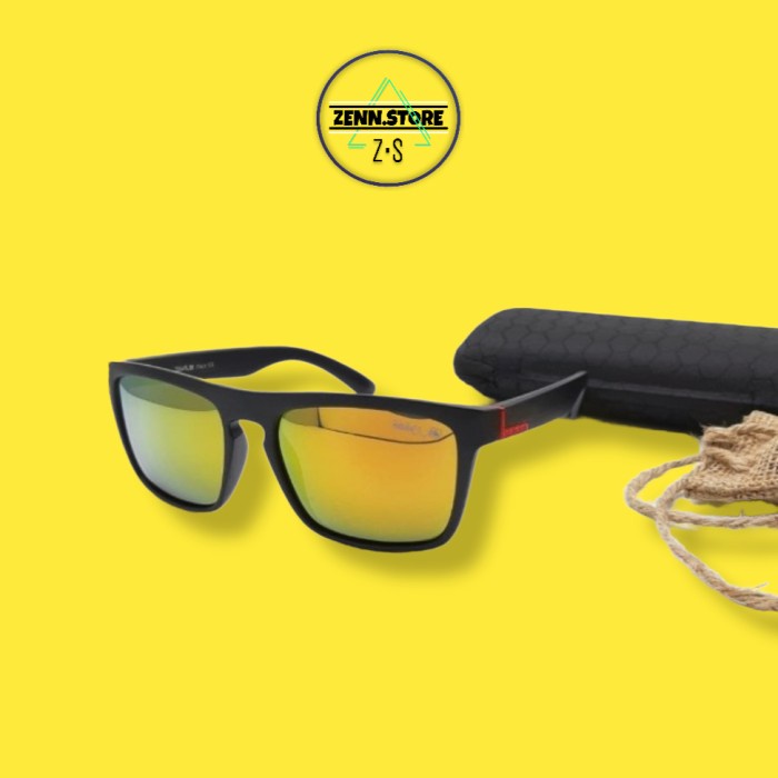 Kacamata Hitam/ Sunglasses Pria QUIKSILVER THE FREEIS Polarized Lens