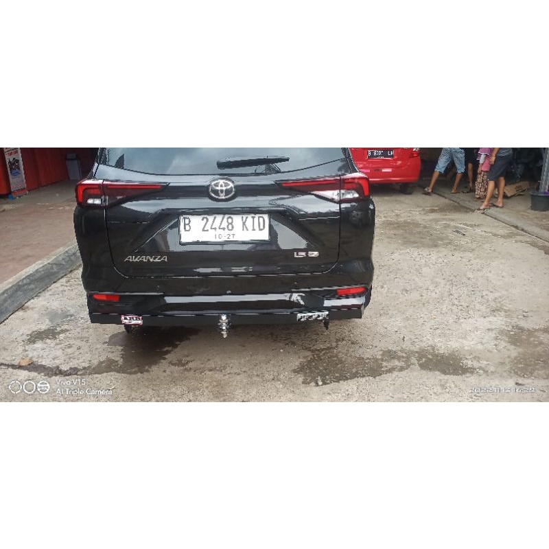 towing/tanduk bemper belakang mobil toyota avanza 2022