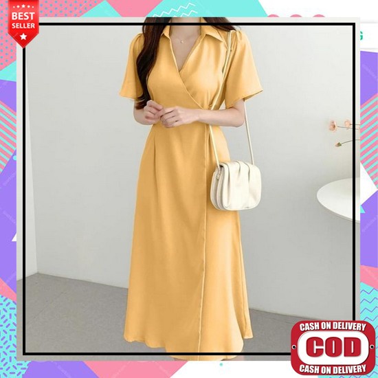 Dress Scuba 8232 334 / Dress Natal / Dress Rompi / Dress Import / Dress Jumbo / Dress Slim / Dress M