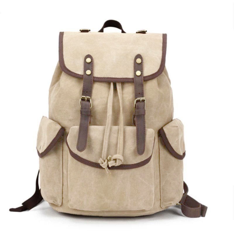 Kbag Klub New Arrival - Tas Ransel Canvas IAC Backpack Up to 10 inch - Tas Sekolah Tas Wanita Daypack