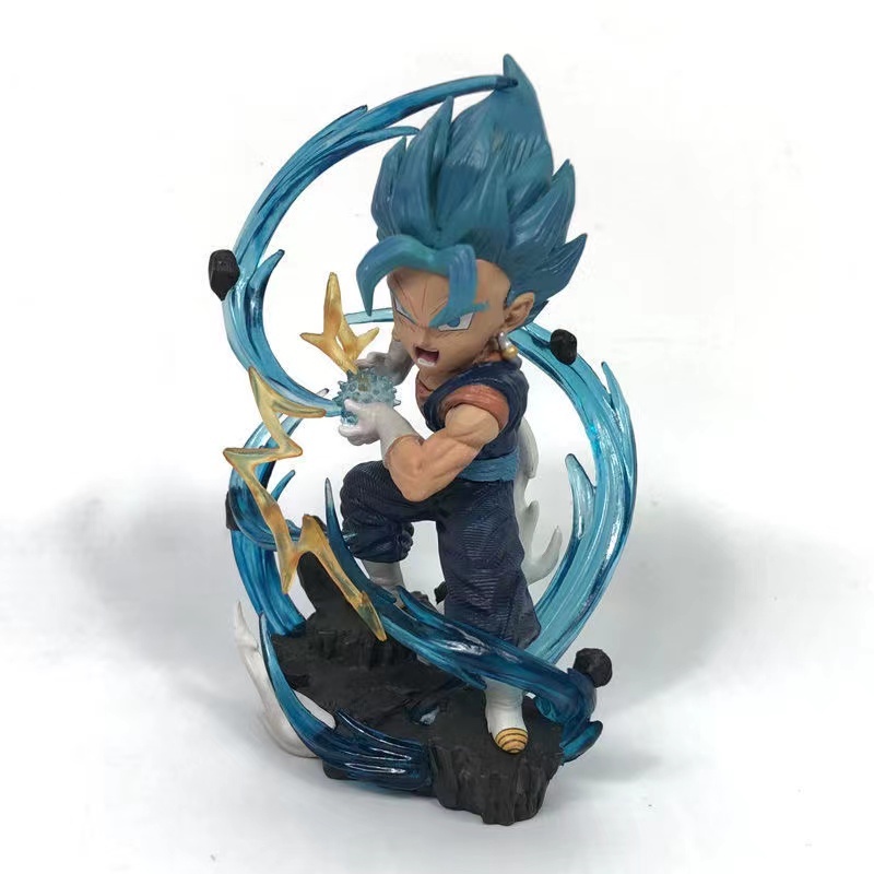Mainan Action Figure Model Anime Dragon Ball Z Versi Q Vegeta Untuk Hadiah Anak