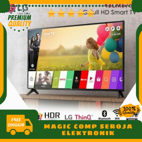 ORIGINAL LG 43 Inch Smart TV 4K UHD 43LM5750 (Khusus Semarang)