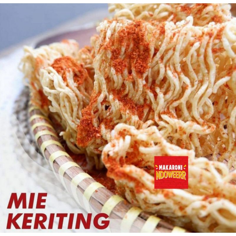 

Cemilan mie kremes kemasan bungkus / mie kriuk gurih mantap
