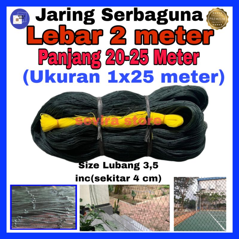 Jaring Ayam Lebar 2 Meter / Jaring Pagar Ayam / Jaring Kandang Ayam / Jaring Ayam