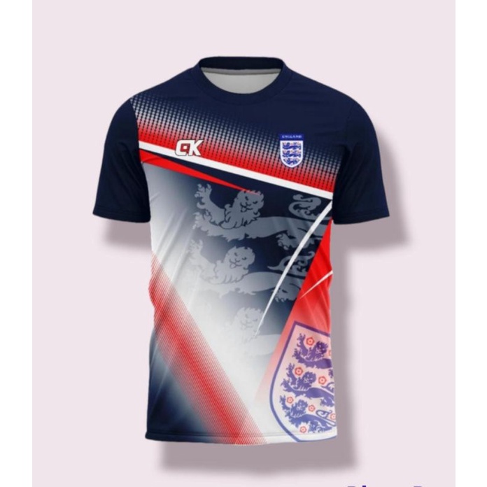 Kaos Bola england inggris Printing piala dunia EURO 2021 2022 Dewasa Size M-L-XL