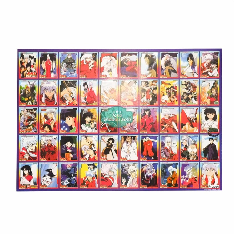 

Poster Kartun Inuyasha 35x50cm Ecer Per 1 Lembar