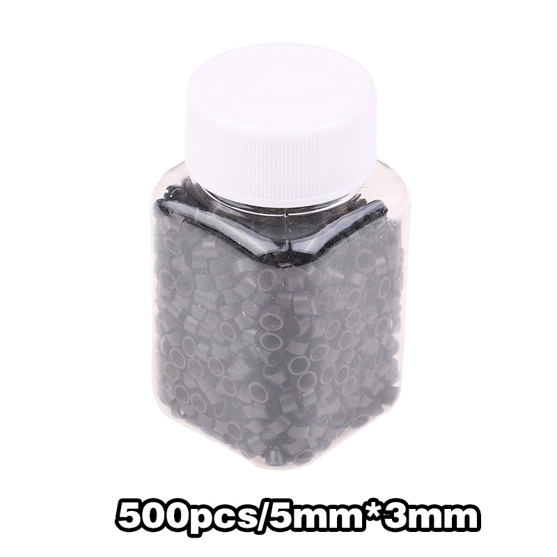 500pcs Ring Sambung Rambut Ring Rambut Hair Extension Ring Rambut Extension