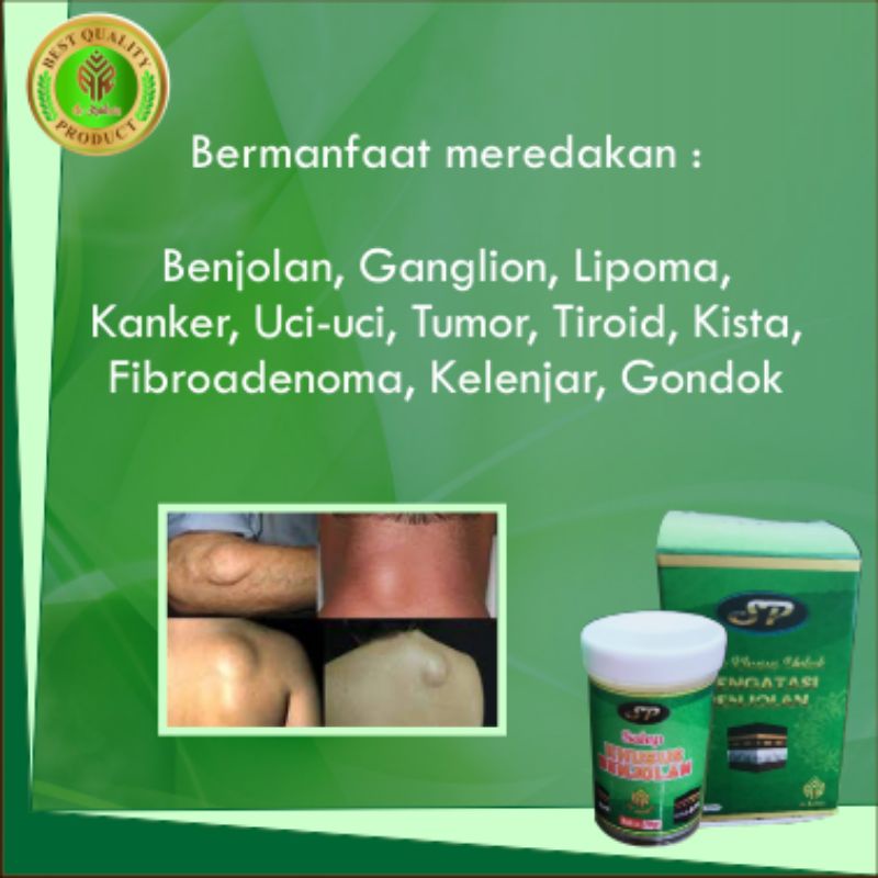 (SALEP BENJOLAN TERLARIS) - SALEP AR-RAIHAN - MENGOBATI BENJOLAN - KELENJAR - TIROID - GANGLION - GONDOK - TUMOR