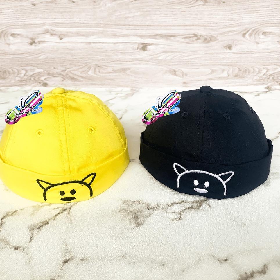 ュ PHILEO | TOPI BAYI MODEL PECI BUNTUNG FASHION HAT BAYI MOTIF BEAR UNISEX MIKI HAT BEAR み