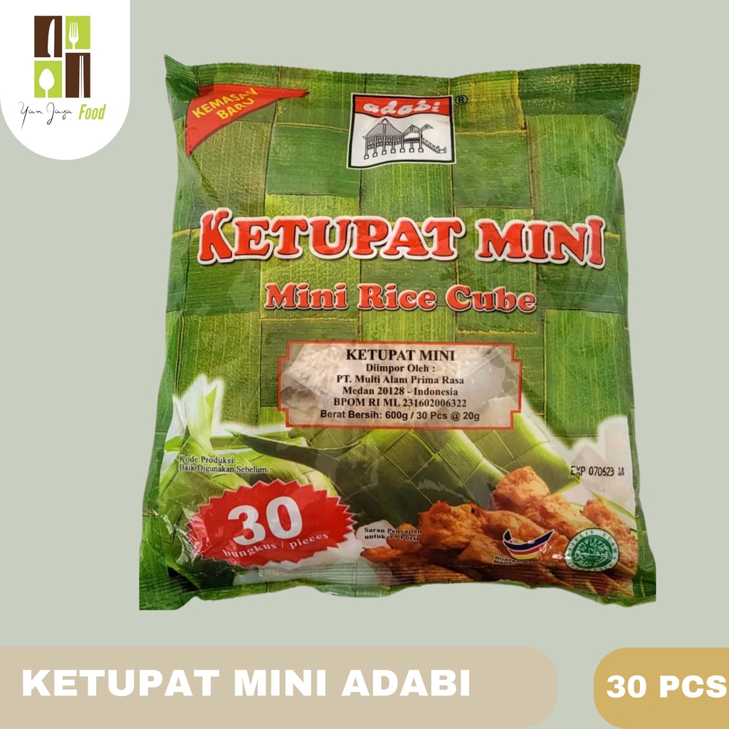 Adabi Ketupat Mini 30 Pcs [600gr]