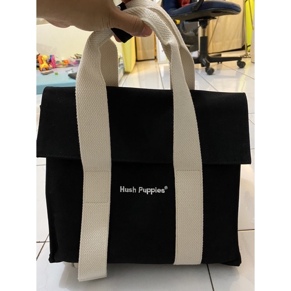 tas hush puppies kanvas original
