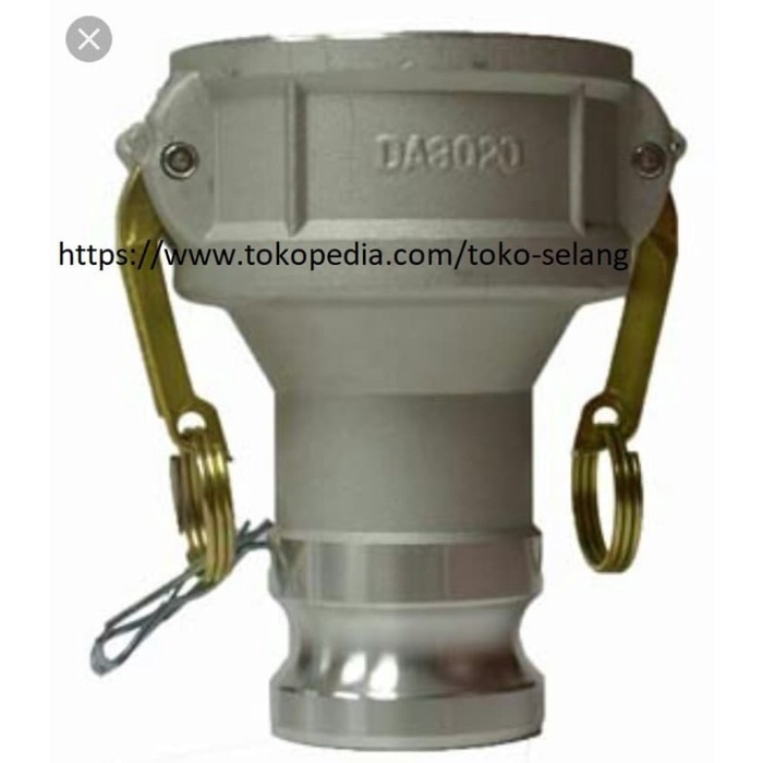 Camlock aluminium da4030 reducer 4 - 3" 40 c x 30 a CAMLOCK 40c 30a