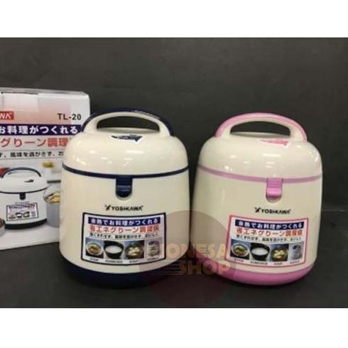 Yoshikawa Thermal Mini Magic Cooker 2 Liter Panci Ajaib Pot Kukusan