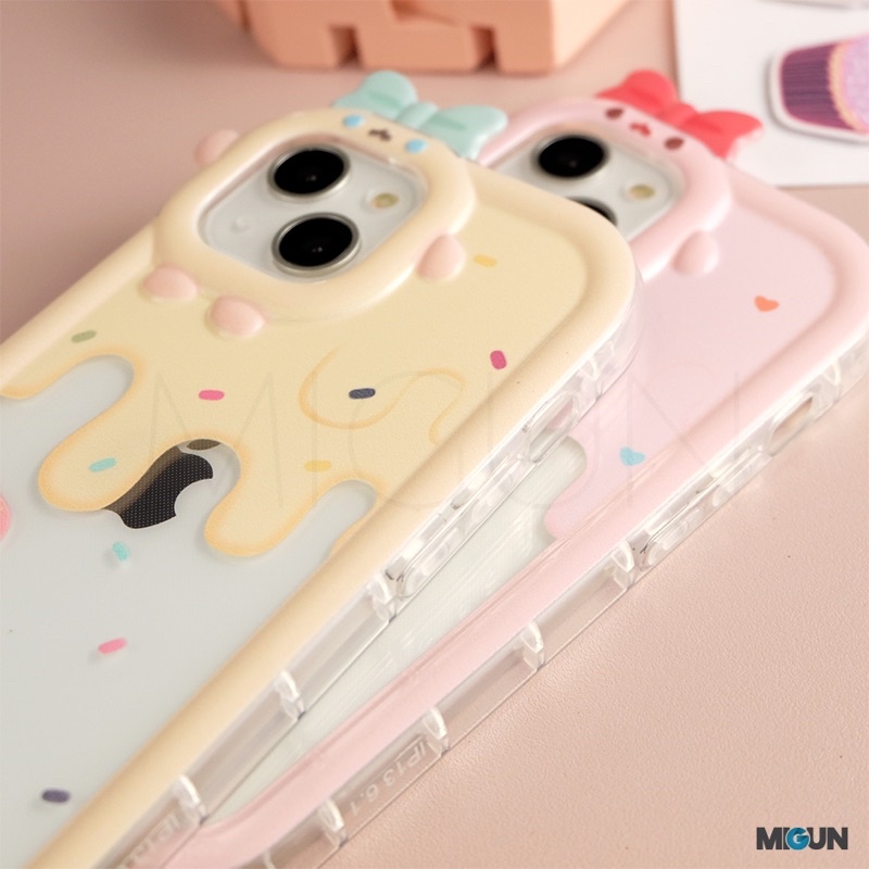 Cute! Butter Cream Case - Case for iPhone 7+ 8+ X XS XR XSMAX 11 12 13 MINI PRO PROMAX 14 14PLUS 14PRO 14PROMAX