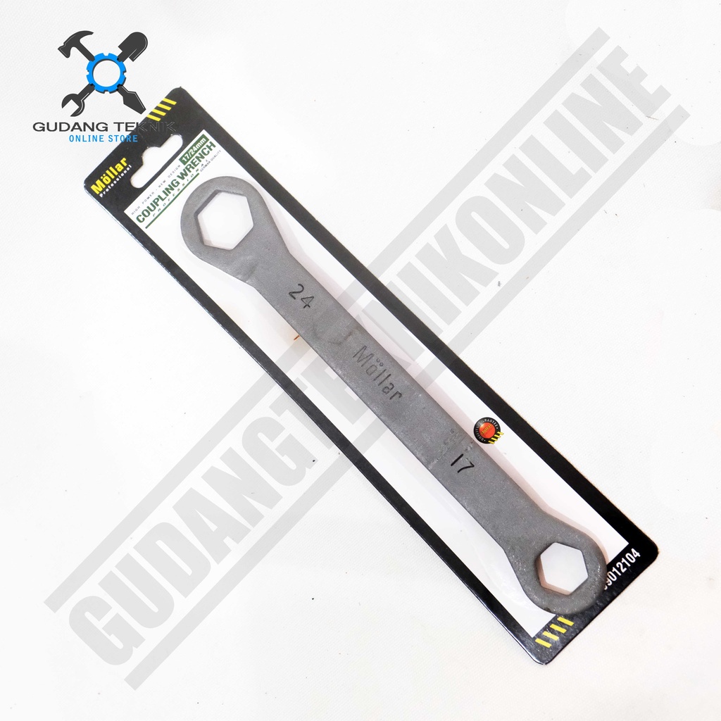 Kunci Mur Kopling 17-24mm 39-41mm MOLLAR / Kunci Kopling Kampas Ganda Matik Matic - Coupling Nut Wrench MOLLAR