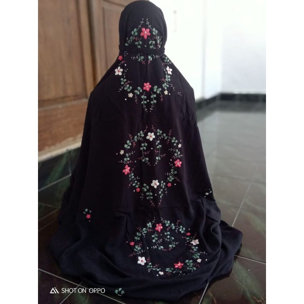 Mukena Terusan Rayon Sulam