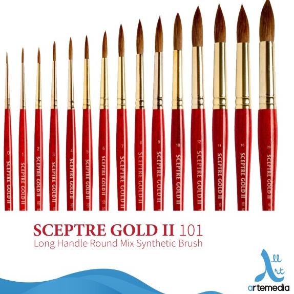 

Winsor&Newton Sceptre Round 101 Series Brush - No. 000