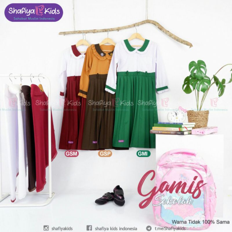 Gamis Sekolah By Shafiya Kids