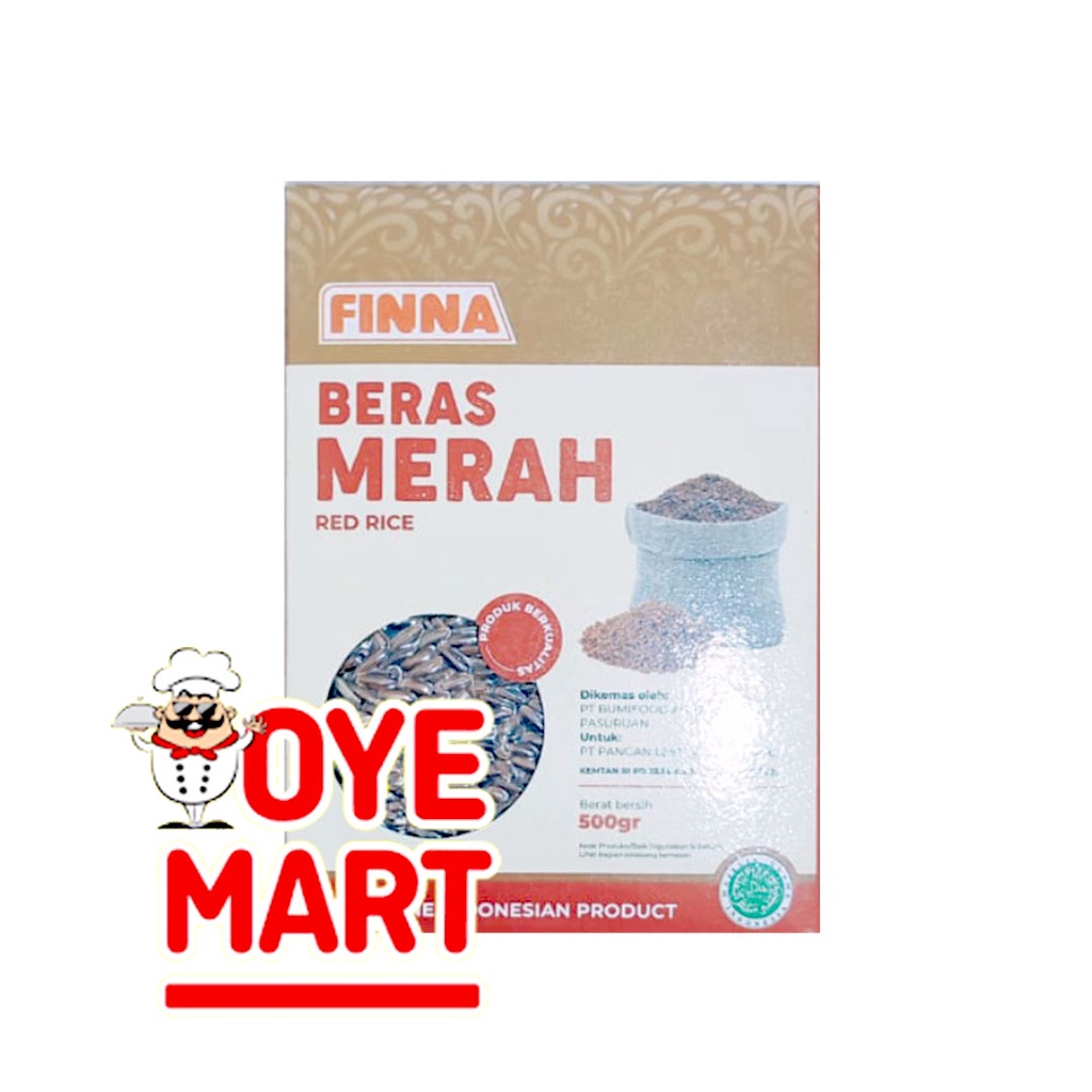 FINNA BERAS MERAH 500GR