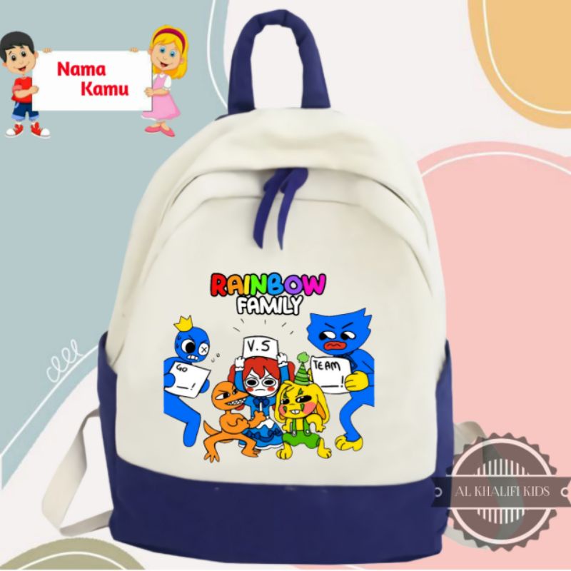 Tas sekolah Anak Tas Anak Karakter Rainbow Friends