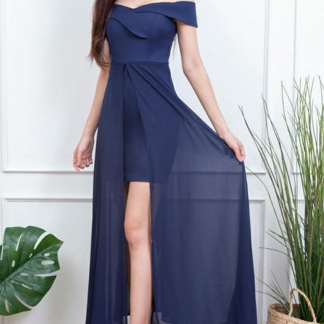 dress sabrina / dress pesta