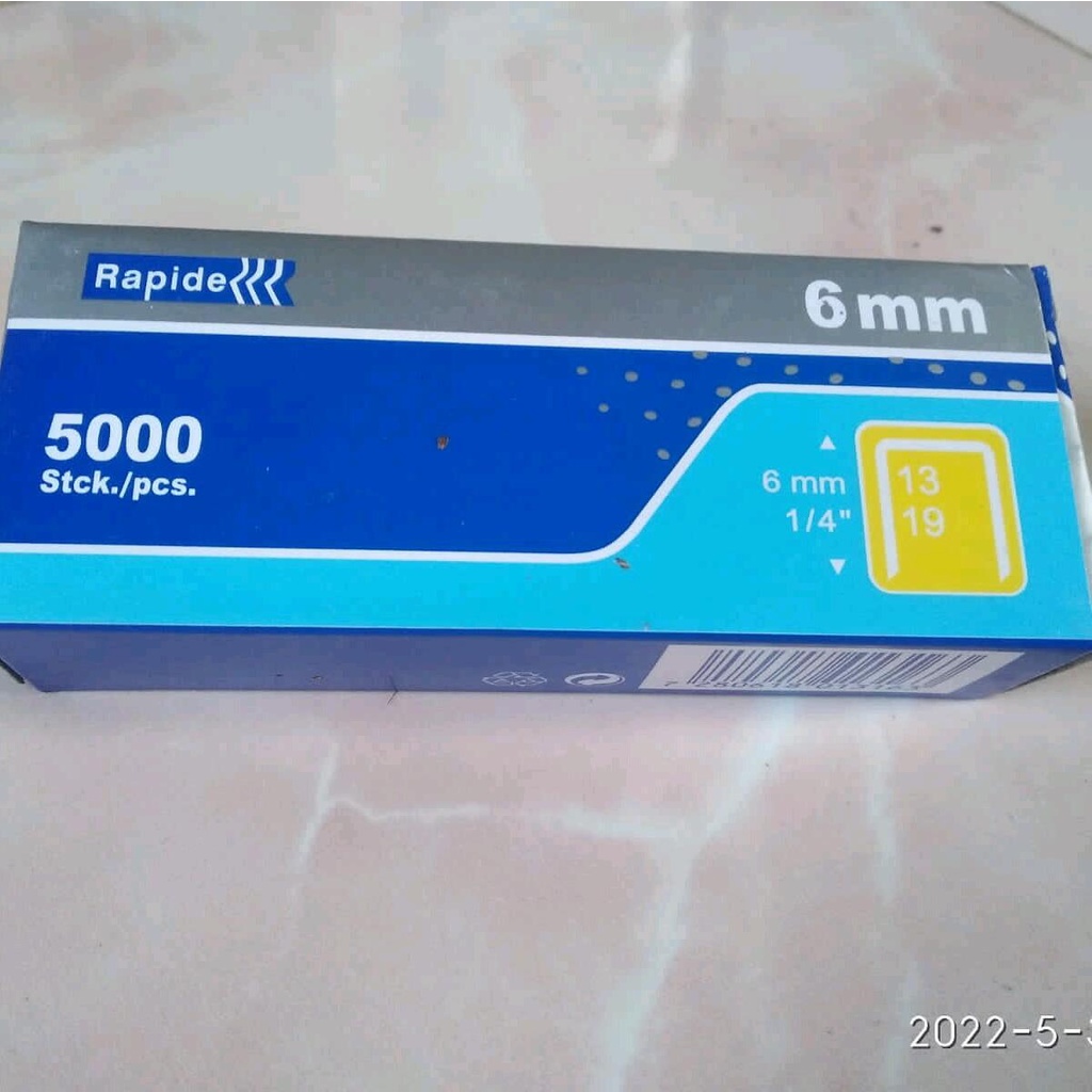 

isi staples tembak 13/6 rapide 5000 pics