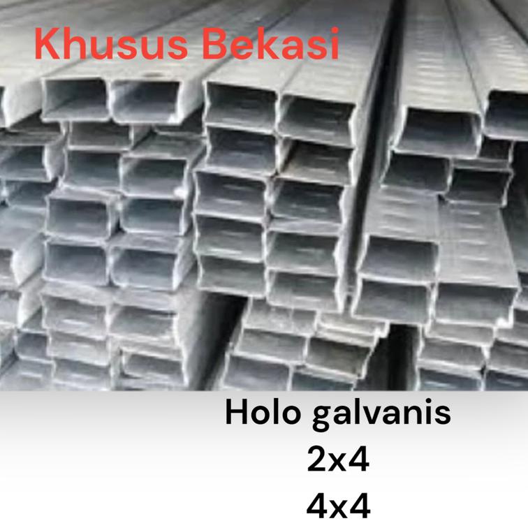 Premium (Mount) HOLO GALVANIS ANTI KARAT HOLO 2X4 4X4 / BESI HOLO / HOLO GIPSUM
