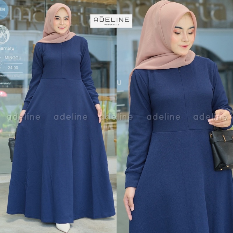 MILANO Umbrella - Gamis Polos Wafle Milano Premium KLOK Payung Busui / R.9 - 035-4590