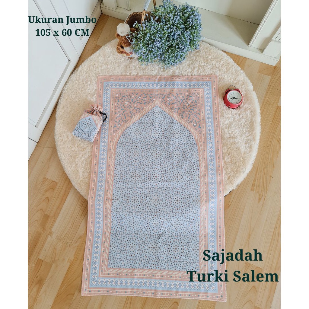 ABA - AGENBAJU - SAJADAH TRAVEL | SAJADAH SOUVENIR UMROH | SAJADAH JUMBO - oleh oleh haji - tahlihan - souvernir - bingkisan haji - 40 harian-thr lebaran -oleh oleh umroh - umroh-sedekah (READY STOCK)-SAJADAH TURKI SALEM