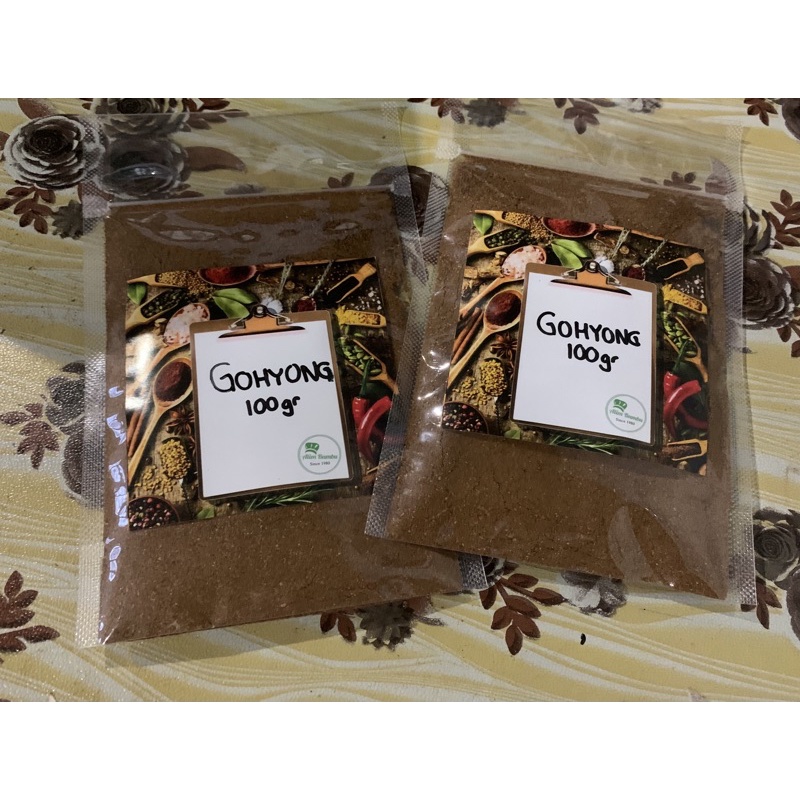 

Gohyong khas Alim Bumbu 100gr (five seasons spices)