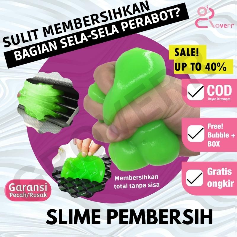 Alat Pembersih Pengangkat Kotoran Debu Jelly Gel Jel Slime Pembersih Selipan Keyboard Laptop Kipas Keyboard Dashboard Remot Super Clean Serbaguna