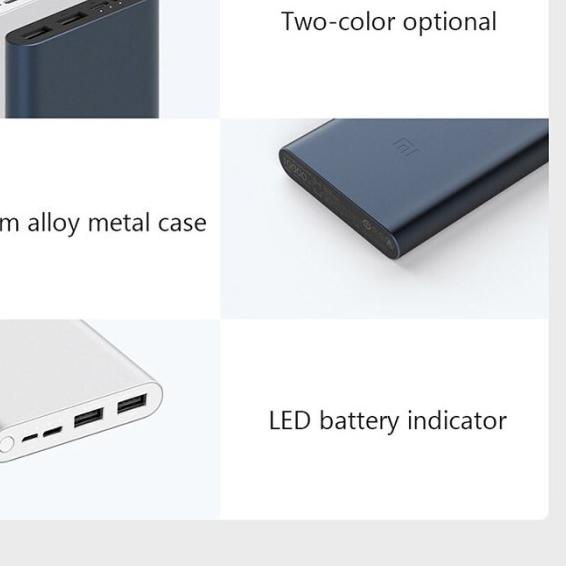 Mi Powerbank 3 Fast Charge 10000mAh 18W Power Bank - Varian 2