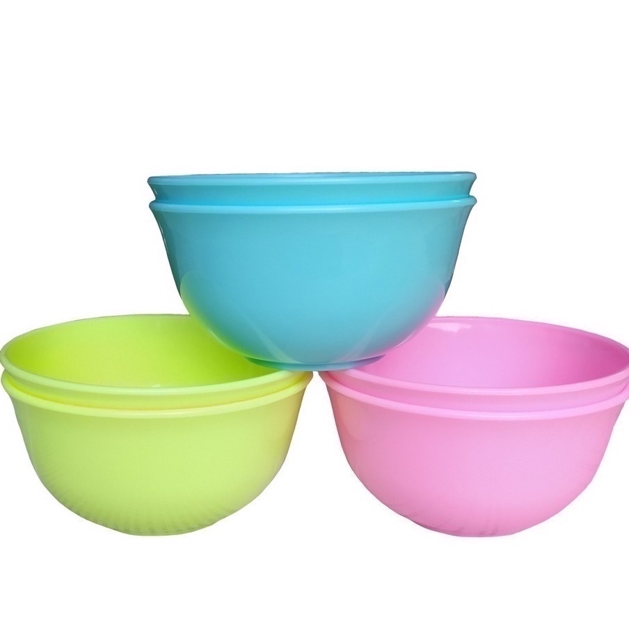 Mangkok Plastik Pelangi Little Bowl Merk KH Pelangi