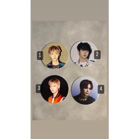 CIRCLE CARD PC CC HAECHAN TAEIL DOYOUNG NCT 127 PUNCH