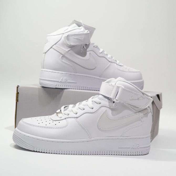 SEPATU NIKE AIR FORCE 1 HIGH TRIPLE WHITE