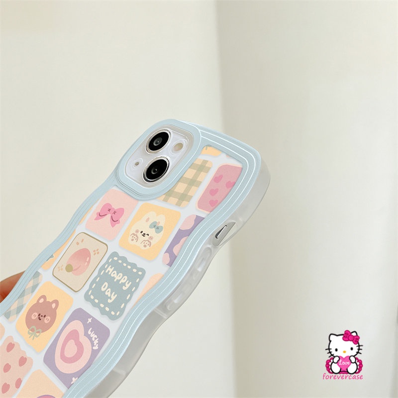 Soft Case Motif Kartun Beruang Untuk OPPO A55 A12 A74 A5 A9 A16s A96 A95 A5s A15 A57 A16K A16 A54 A7 A1k A77s A53 A3s A72 A76 A35E A35 A52 7 62