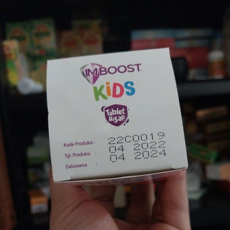 Imboost tablet hisap anak 21 kapsul/vitamin meningkatkan imun anak