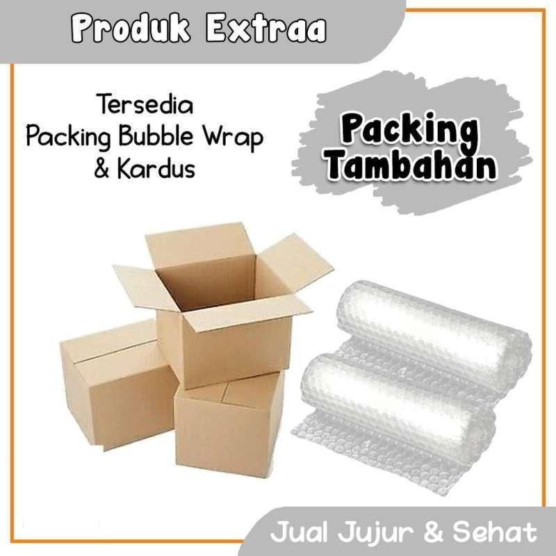 

TAMBAHAN DIKEMAS BUBBLE WRAP DAN DUS