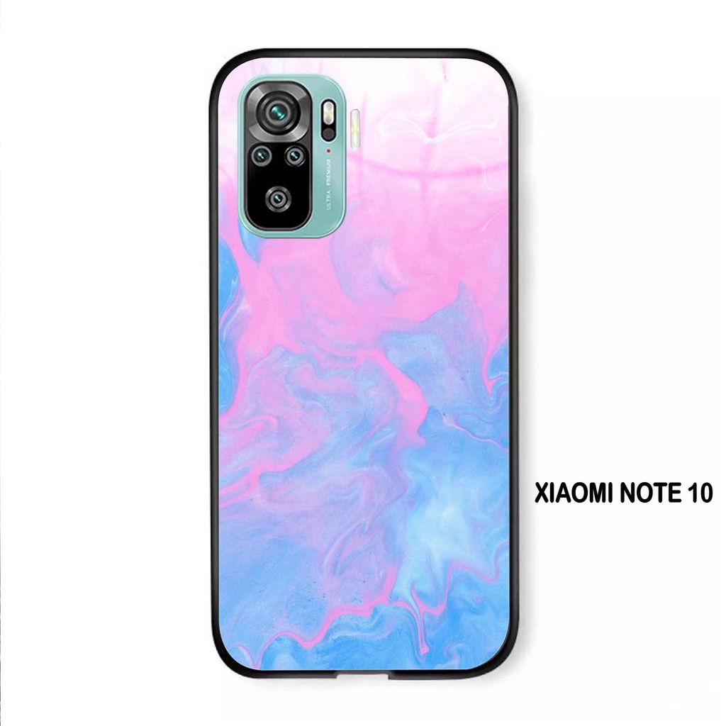 Softcase Kaca XIAOMI REDMI NOTE 10  - Case Handphone XIAOMI REDMI NOTE 10 [T36]