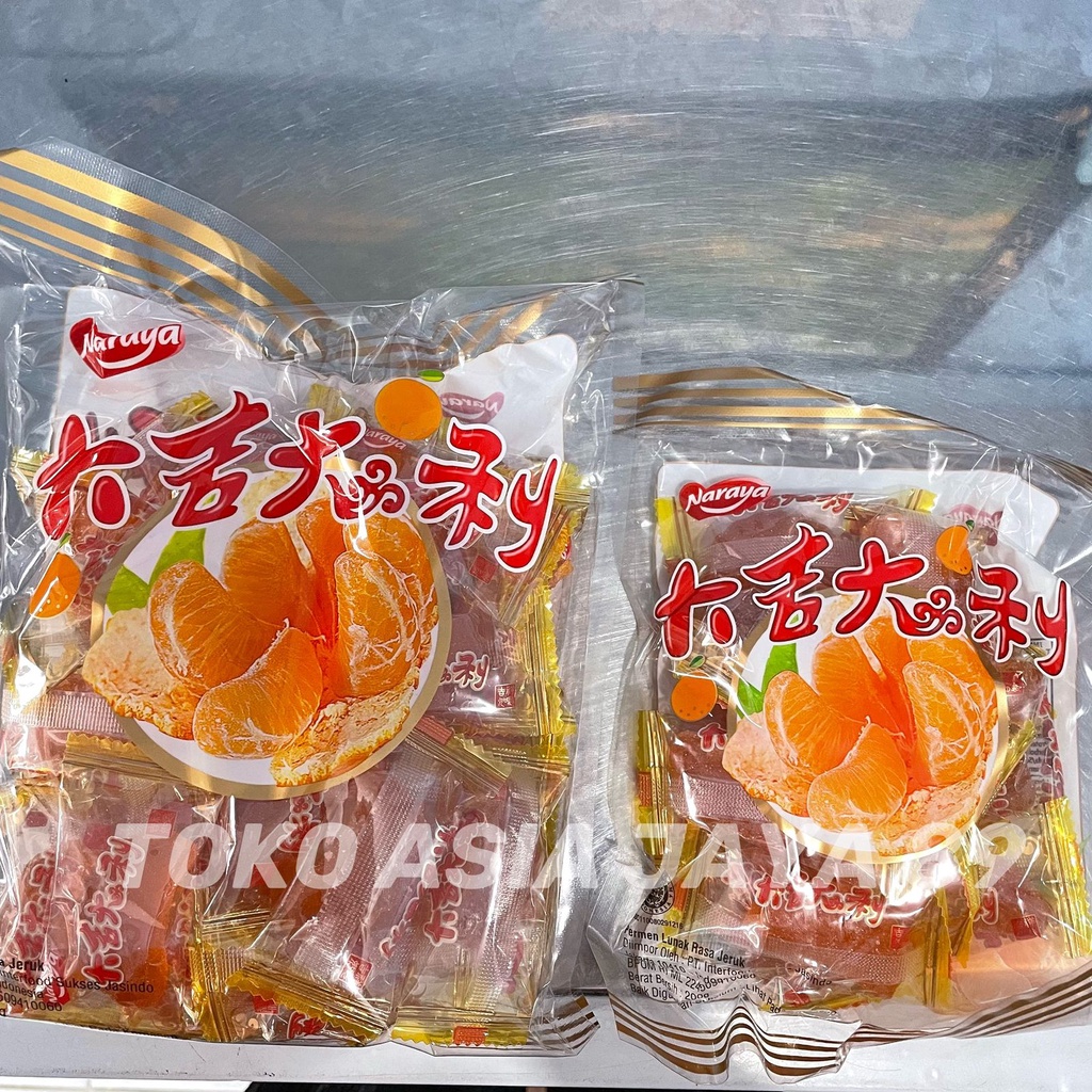 

Permen Jeruk Jelly / Orange Candy Naraya 500gr