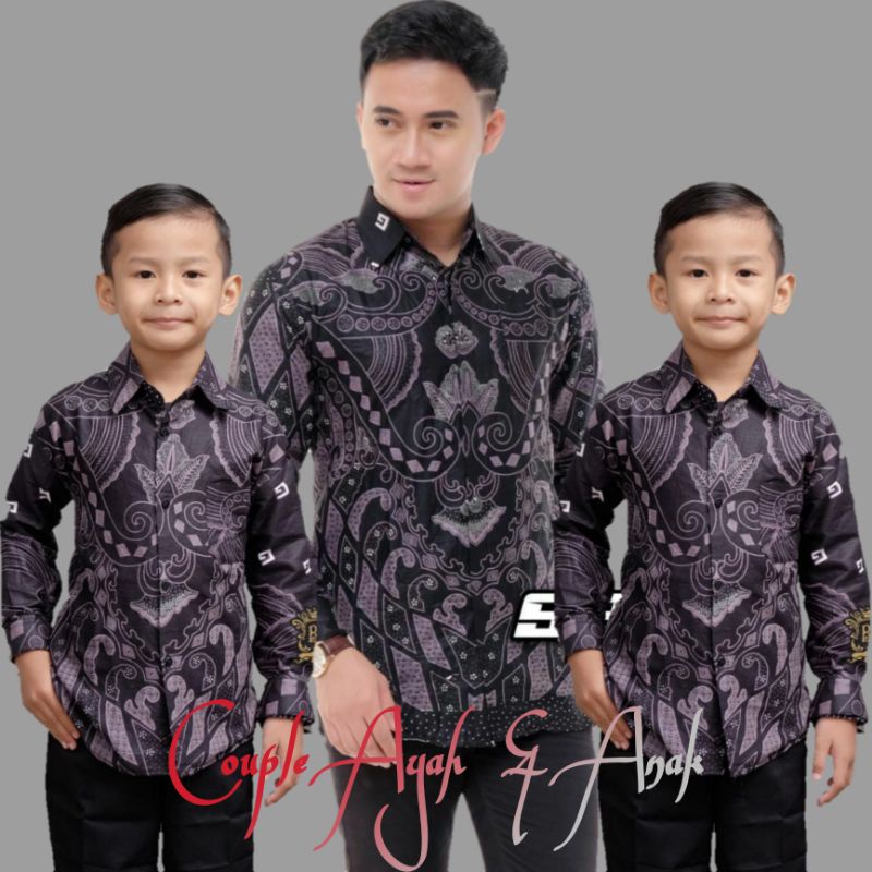 Kemeja Batik Pria Jumbo Big Size M L XL XXL 3L 4L 5L 6L 7L 8L 9L 10L Kemeja Batik Jumbo Lengan Panjang Motif G kecil Berkualitas