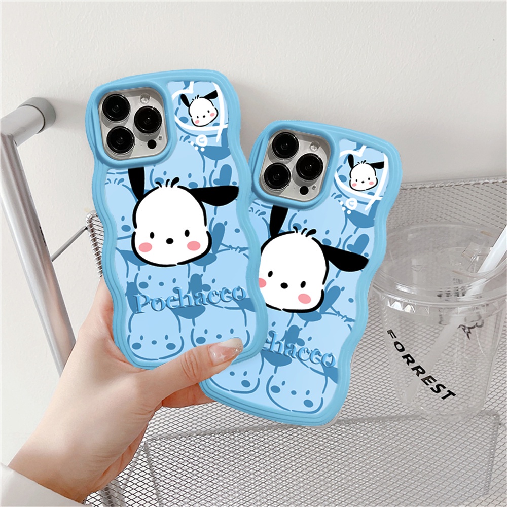 Soft Case Motif Kartun Anjing Pochacco Untuk iPhone 11 14 12 13 Pro MAX 7 8 Plus 6s Plus XR 14 Plus XS MAX SE 2020