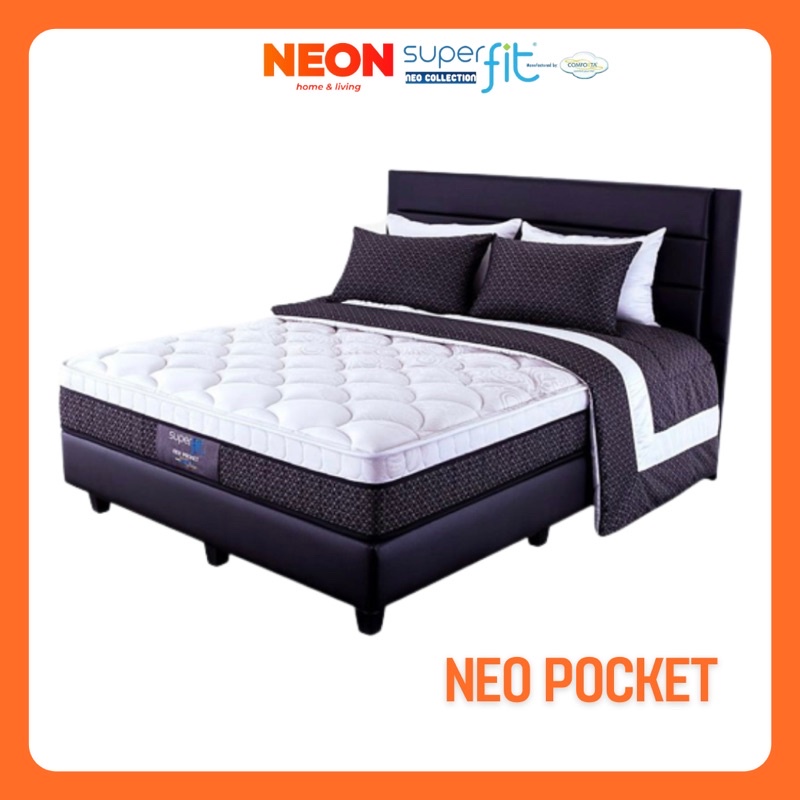 Neo Pocket Spring Bed | Super Fit Comforta Spring bed | Spring Bed Empuk | Kasur Matras Comforta