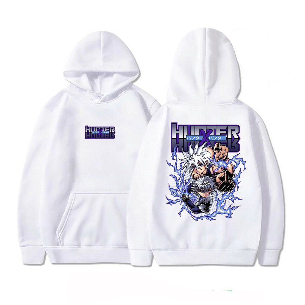 HOODIE Goku Dragonball Hoodie Naruto Haku Madara x Hashirama Hoodie Hisoka Morow HunterxHunter Killua Zoldyck Kurapika hxh Luffy Demon Luffy Gear Fourth Hoodie Mikey Manjiro Sano Tokyo Revengers Hoodie Anime Manga sign cloth