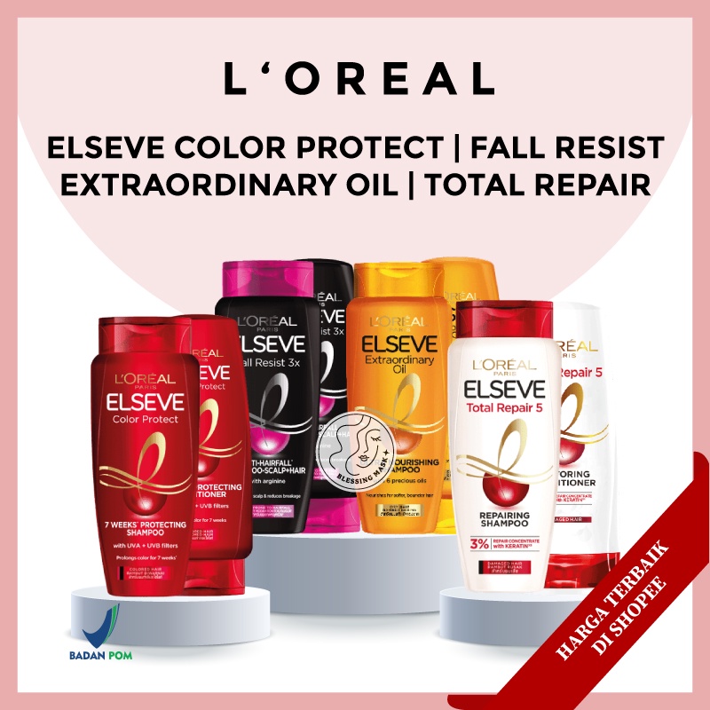 L'Oreal Paris Shampoo &amp; Conditioner - 155mL &amp; 280mL | LOREAL