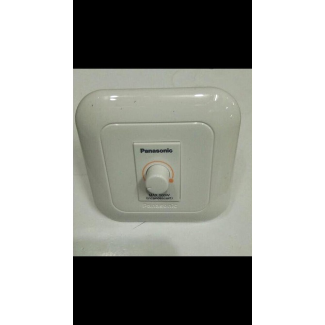 TERBARU Saklar Dimmer Panasonic WEJ57515 + Frame /SAKLAR LAMPU/SAKLAR ON OFF/SAKLAR BROCO/SAKLAR HAZ