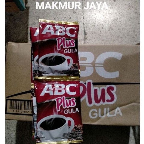 

ABC PLUS KOPI + GULA 18gr (1 RENTENG ISI 12 SACHET)