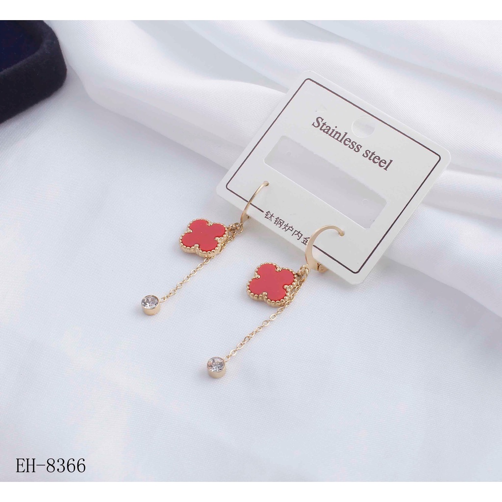 Anting Titanium Permata Perhiasan Wanita Jewelry  8366