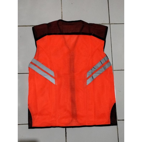 ROMPI SAFETY ORANYE FULL JARING TEBAL DOBLE