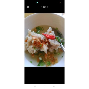 

Baso ikan kuah bening